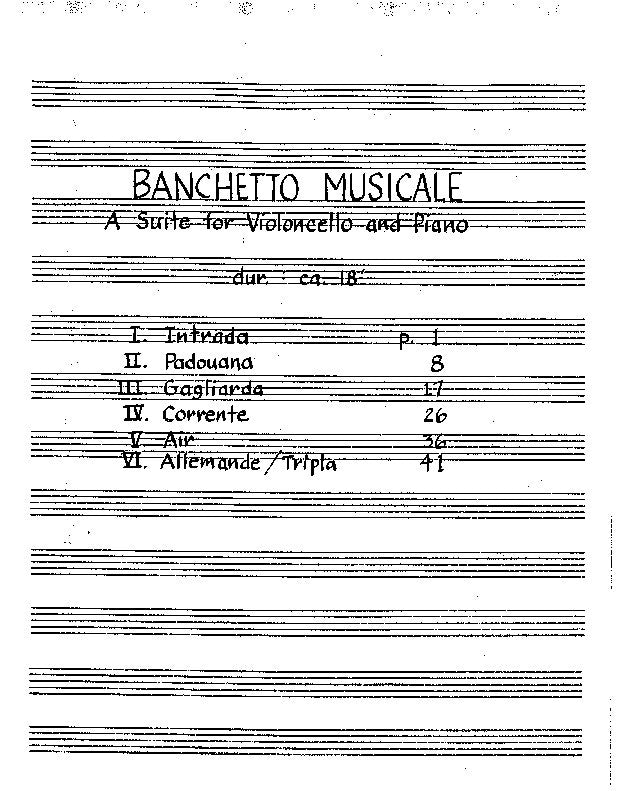 Banchetto Musicale