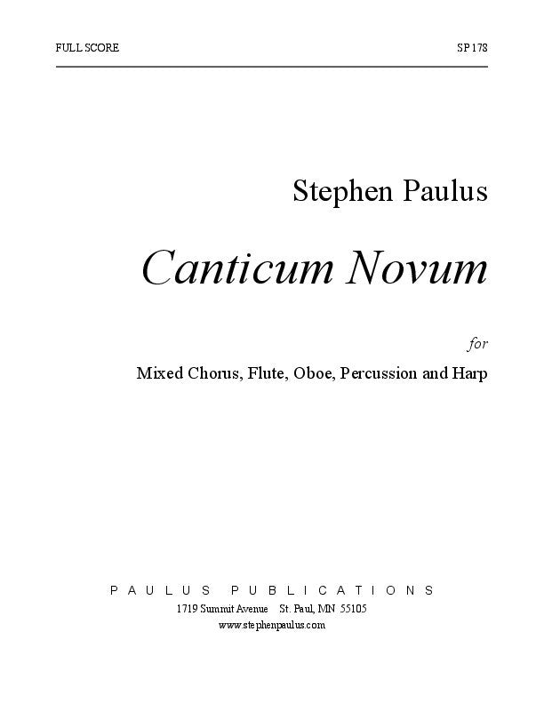 Canticum Novum