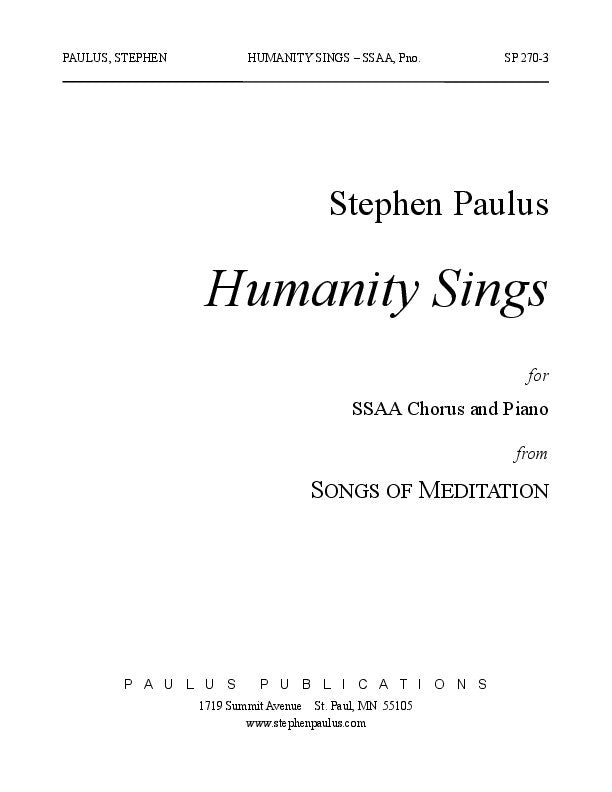 Humanity Sings (SONGS OF MEDITATION)