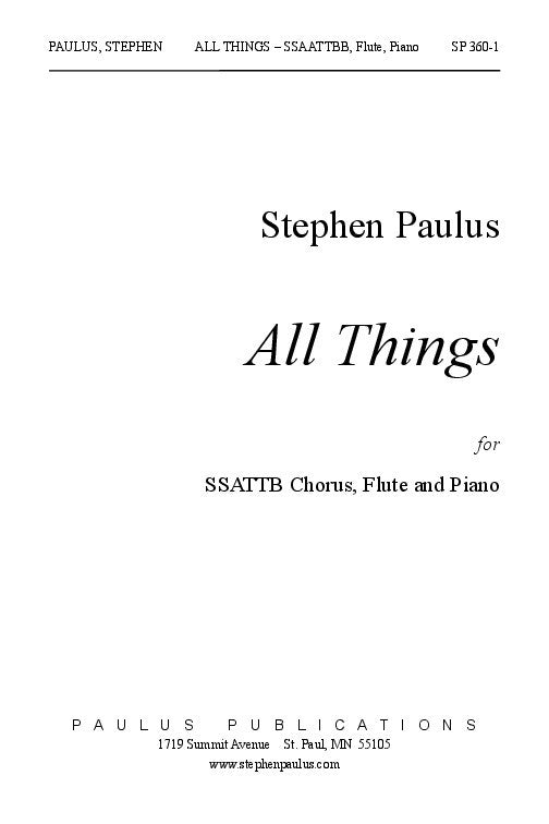 All Things (EMBRACING ALL)