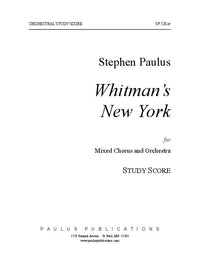 Whitman's New York