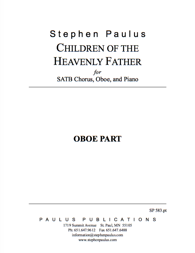 Children of the Heavenly Father (SATB)