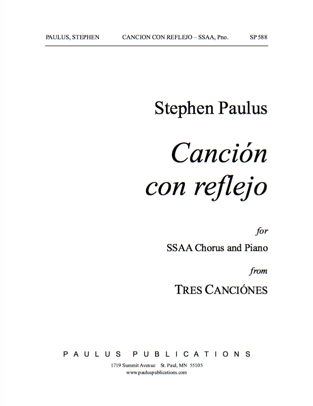 Canción con reflejo
