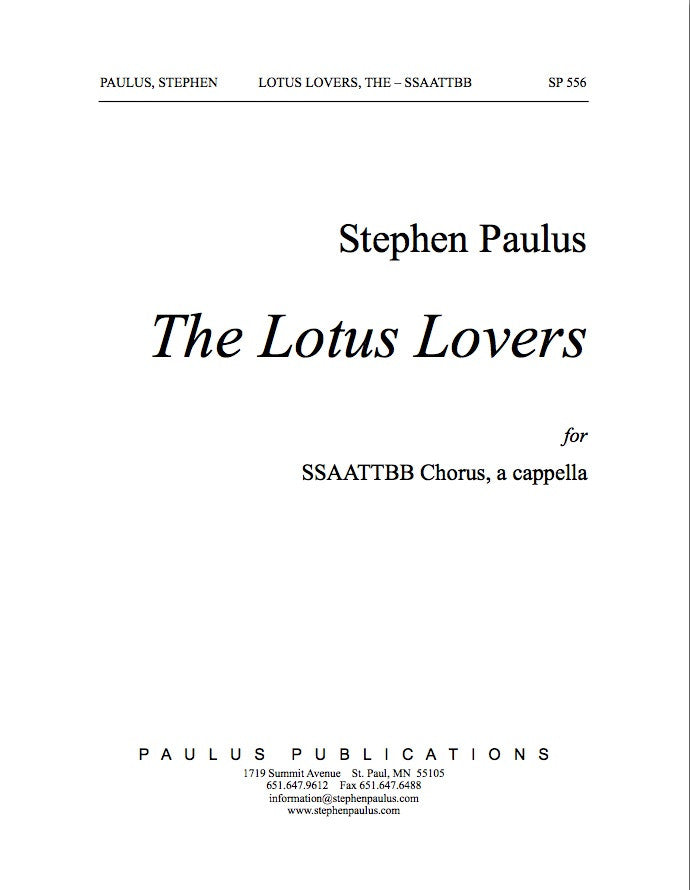 The Lotus Lovers