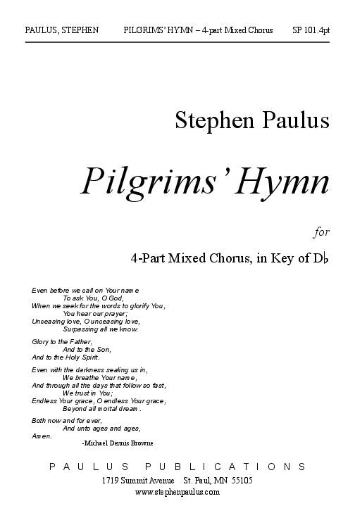 Pilgrims' Hymn