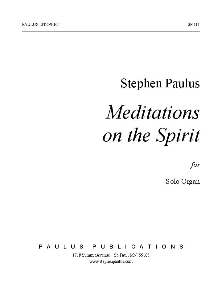 Meditations on the Spirit