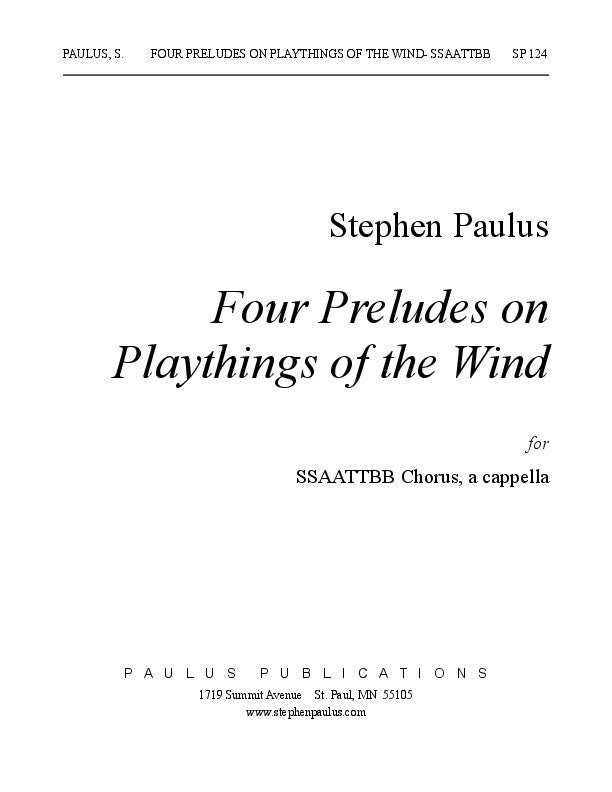 Four Preludes on Playthings of the Wind