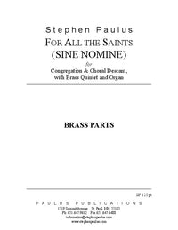 For All  the Saints (Sine Nomine)