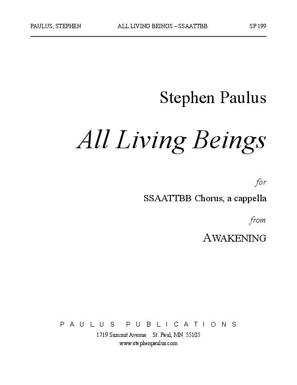 All Living Beings (AWAKENING)