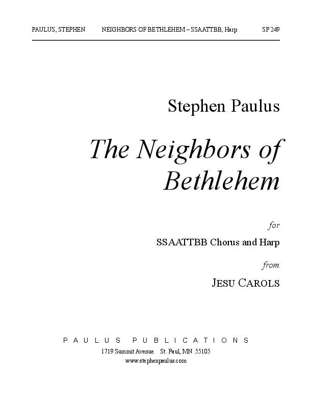 The Neighbors of Bethlehem (Jesu Carols)