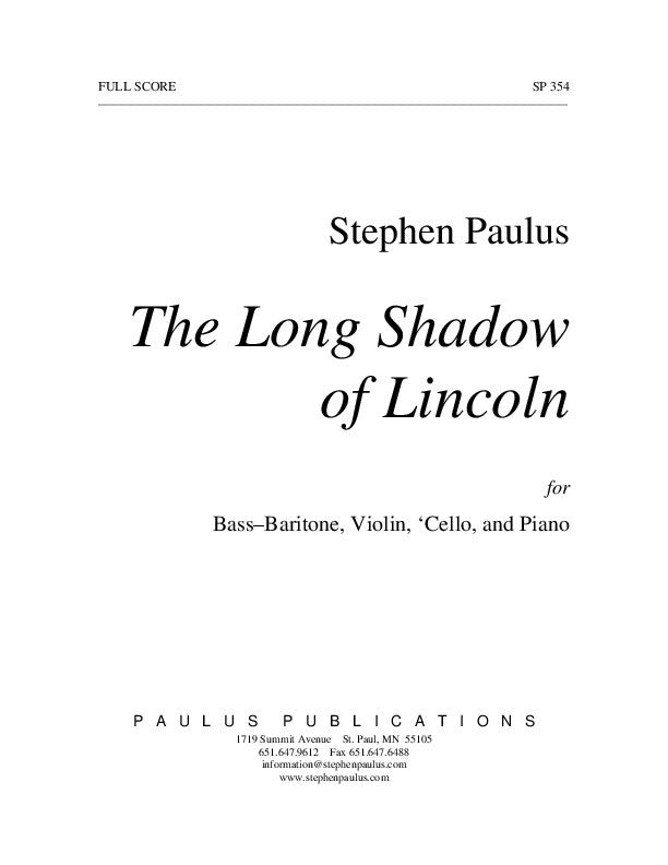 The Long Shadow of Lincoln