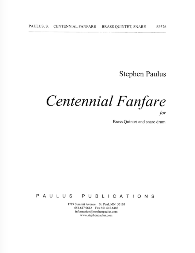 Centennial Fanfare