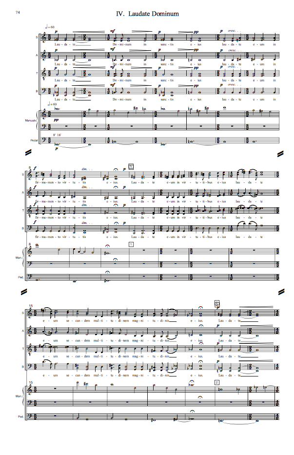 Laudate Dominum (Concerto for Organ, Chorus, and Orchestra)