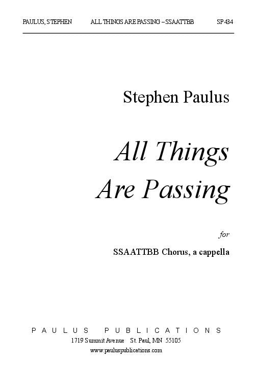 All Things are Passing
