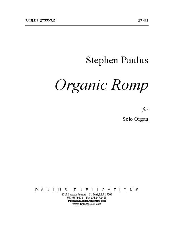Organic Romp