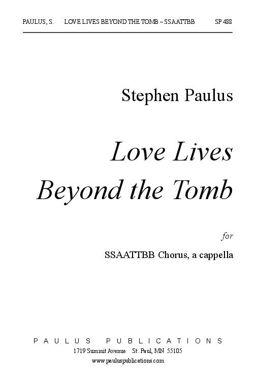 Love Lives Beyond the Tomb