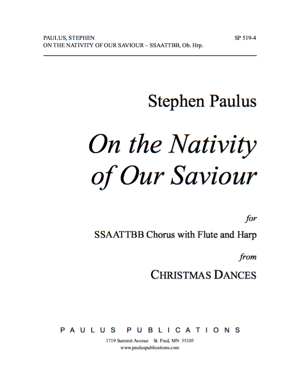 On the Nativity of Our Saviour (Christmas Dances)