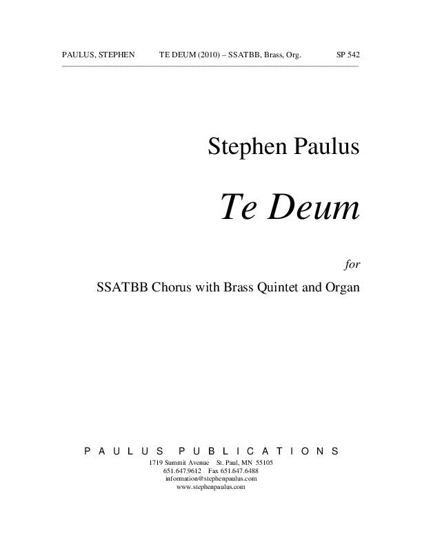 Te Deum (2010)