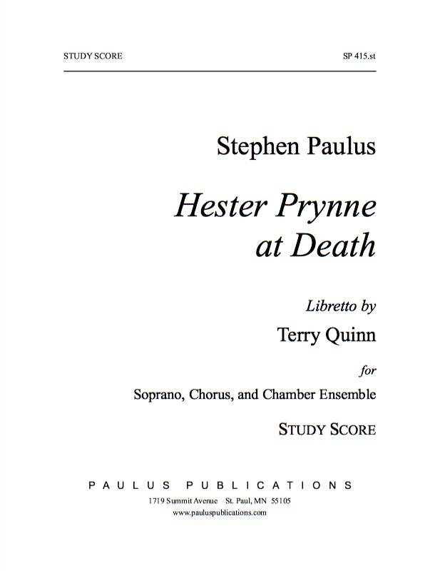 Hester Prynne at Death