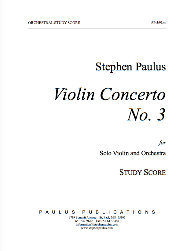 Violin Concerto No. 3